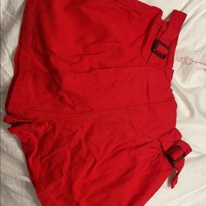 Shorts, brand: Forever 21, size: Medium, red